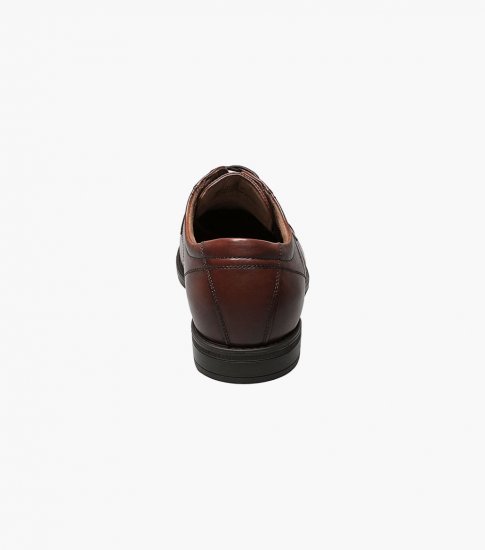 Florsheim Men's Center Cap Toe Oxford - Cognac - Click Image to Close