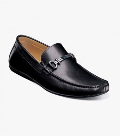 Florsheim Men's Dubino Moc Toe Bit Loafer - Black Florsheim Men's Dubino Moc Toe Bit Loafer - Black