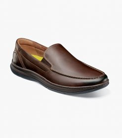 Florsheim Men's Central Moc Toe Venetian Loafer - Brown CH Florsheim Men's Central Moc Toe Venetian Loafer - Brown CH