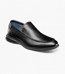 Florsheim Men's Hamptons Moc Toe Venetian Loafer - Black Florsheim Men's Hamptons Moc Toe Venetian Loafer - Black