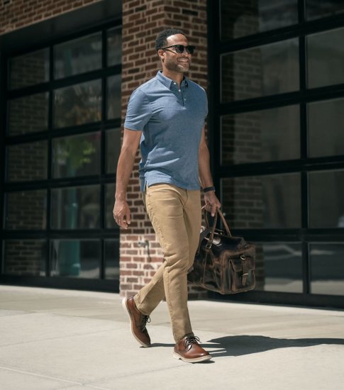 Florsheim Men's Norwalk Plain Toe Oxford - Cognac Multi - Click Image to Close