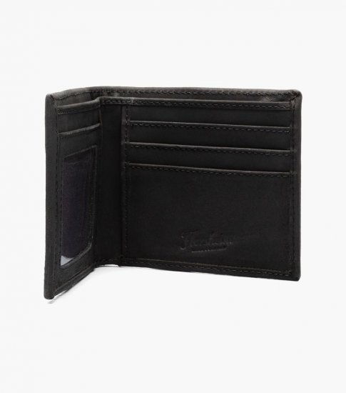 Florsheim Damon Bi-Fold Wallet - Charcoal - Click Image to Close