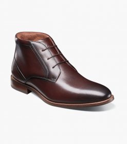 Florsheim Men's Rucci Plain Toe Chukka Boot - Brown Florsheim Men's Rucci Plain Toe Chukka Boot - Brown