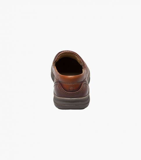 Florsheim Men's Central Moc Toe Venetian Loafer - Cognac - Click Image to Close