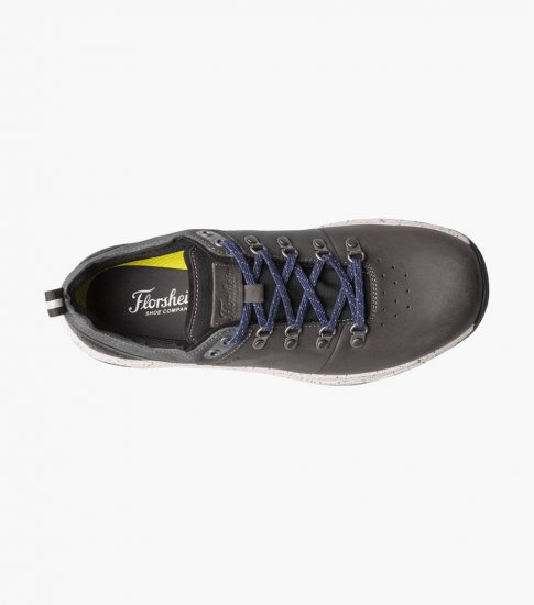 Florsheim Men's Tread Lite Plain Toe Lace Up Sneaker - Gray - Click Image to Close