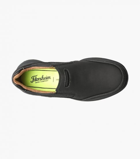 Florsheim Great Lakes Jr. Boys Sport Slip On - Black CH - Click Image to Close