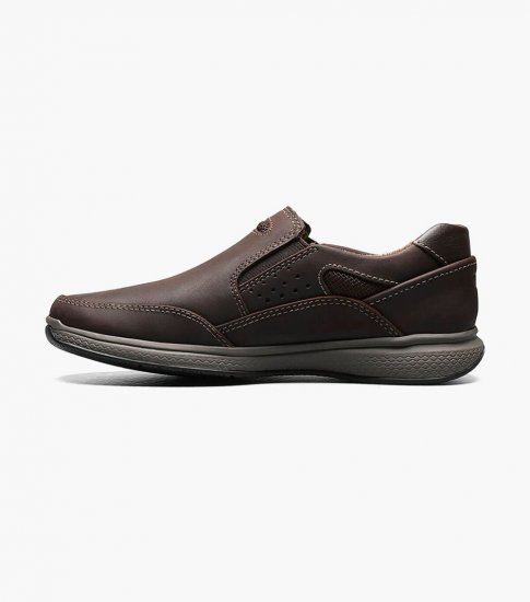 Florsheim Great Lakes Jr. Boys Sport Slip On - Brown CH - Click Image to Close