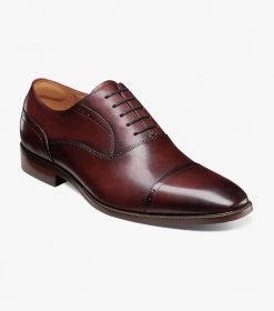 Florsheim Men's Sorrento Cap Toe Oxford - Burgundy Florsheim Men's Sorrento Cap Toe Oxford - Burgundy