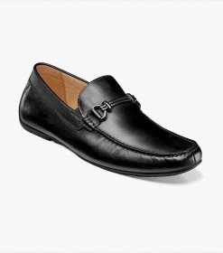 Florsheim Men's Talladega Moc Toe Bit Driver - Black Florsheim Men's Talladega Moc Toe Bit Driver - Black
