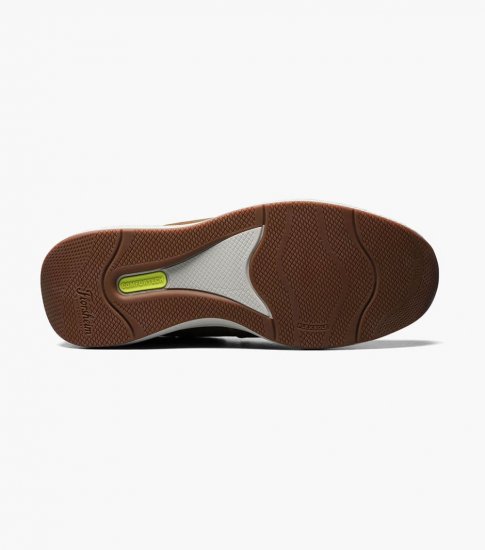 Florsheim Men's Great Lakes Moc Toe Oxford - Stone - Click Image to Close