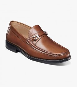 Florsheim Men's Palace Moc Toe Bit Loafer - Tan Florsheim Men's Palace Moc Toe Bit Loafer - Tan