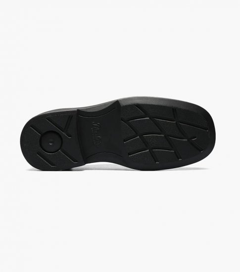 Florsheim Billings Jr. II Boys Moc Toe Oxford - Black - Click Image to Close