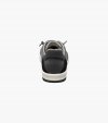Florsheim Men's Crossover Canvas Plain Toe Slip On - Black