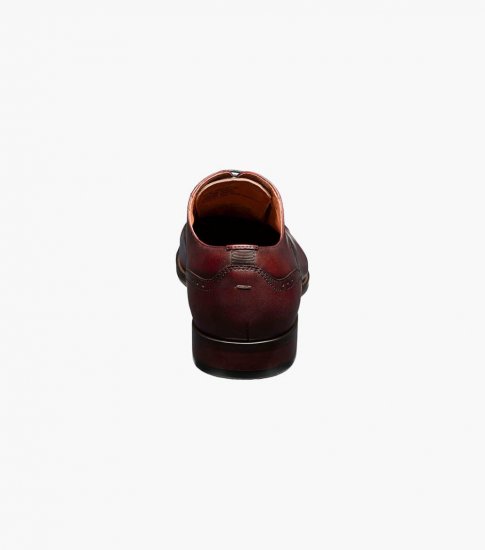 Florsheim Men's Sorrento Cap Toe Oxford - Burgundy - Click Image to Close