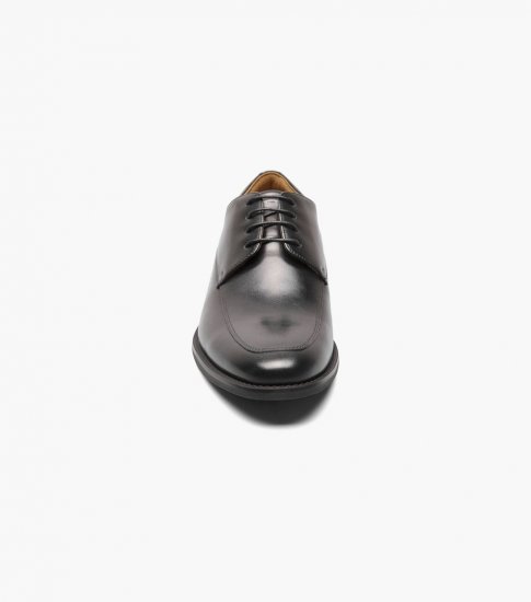Florsheim Men's Santucci Moc Toe Oxford - Black - Click Image to Close