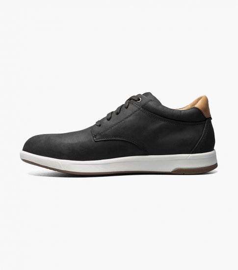 Florsheim Men's Crossover Work Steel Toe Plain Toe Oxford - Black - Click Image to Close