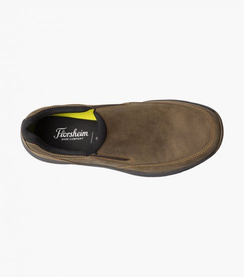 Florsheim Men's Tread Lite Moc Toe Slip On - Brown CH - Click Image to Close