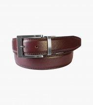 Florsheim Perrion Reversible Belt - Burgundy Florsheim Perrion Reversible Belt - Burgundy