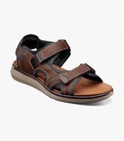 Florsheim Men's Venture River Sandal - Brown CH Florsheim Men's Venture River Sandal - Brown CH