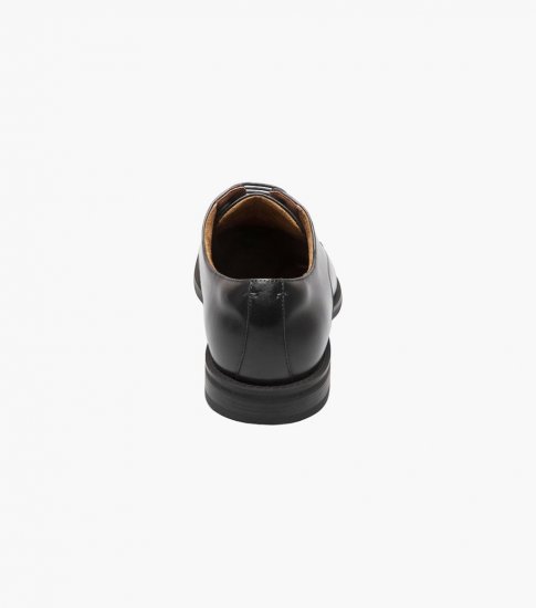 Florsheim Men's Santucci Plain Toe Oxford - Black - Click Image to Close